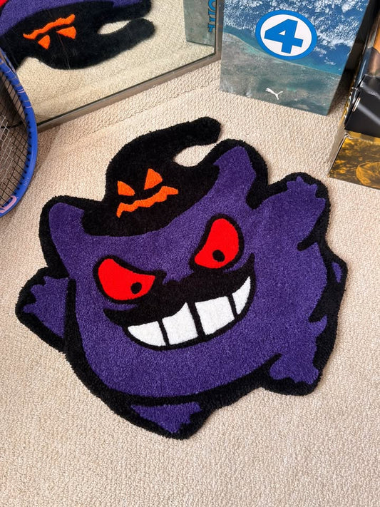 Halloween Gengar Rug