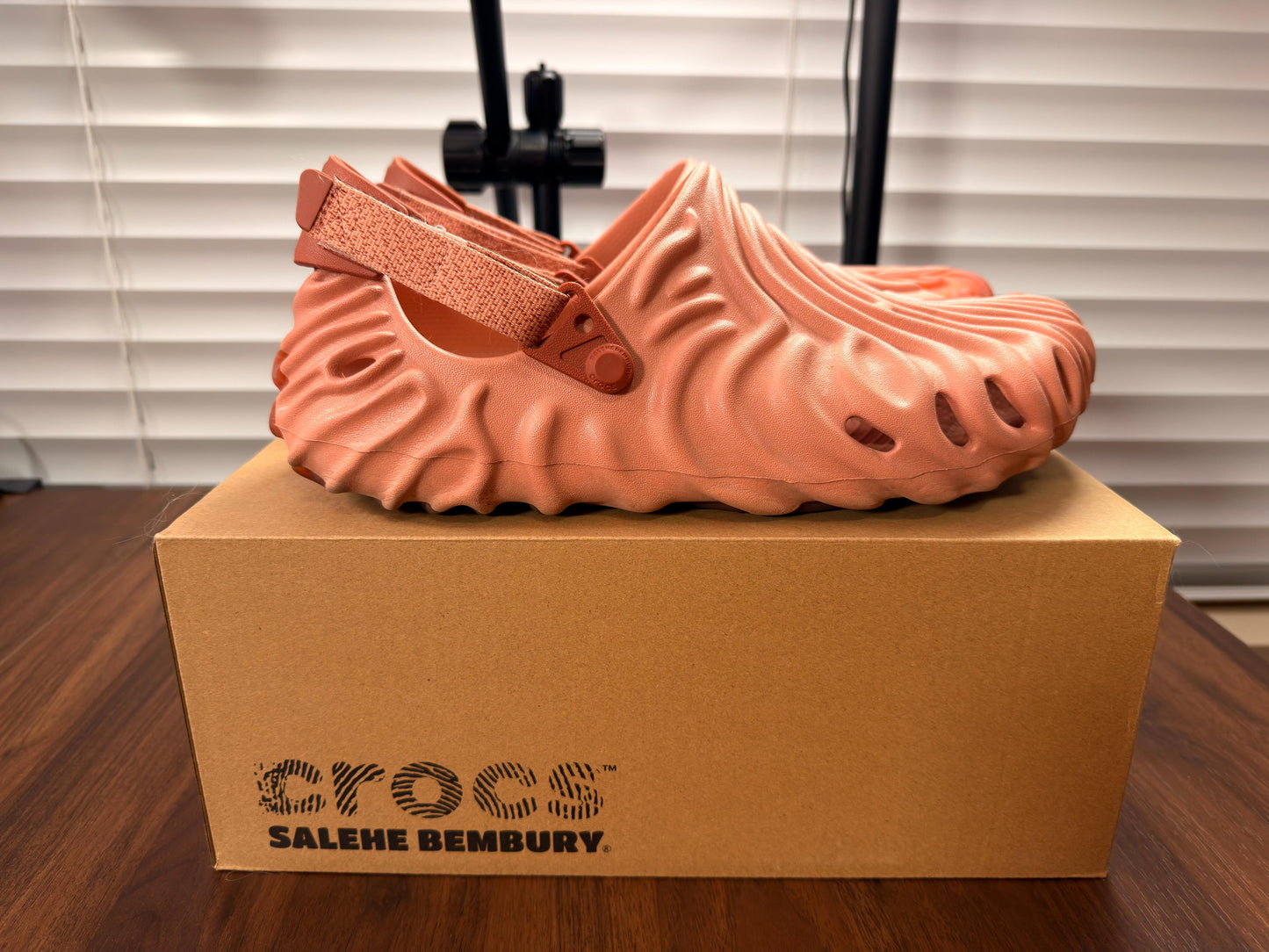 Salehe Bembury X Crocs The Pollex Clog Kuwata (Pale Blush) - Size 12 (Used)