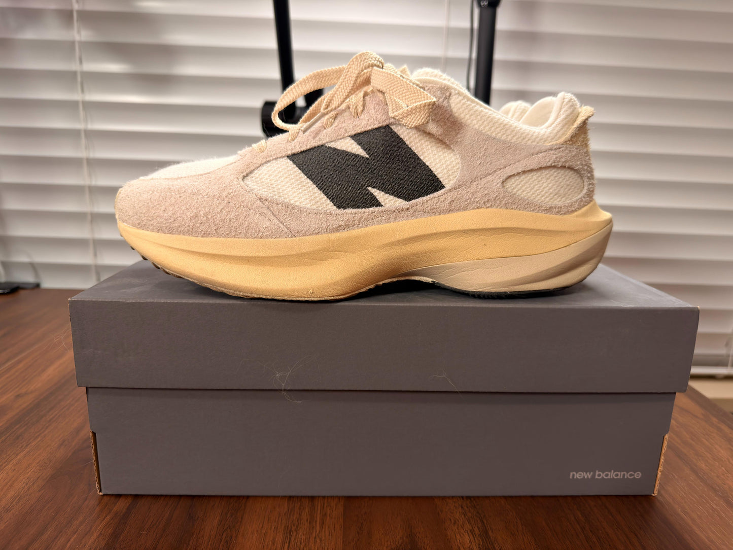 New Balance WRPD RUNNER - Sea Salt Blacktop - Size 14 (Used)