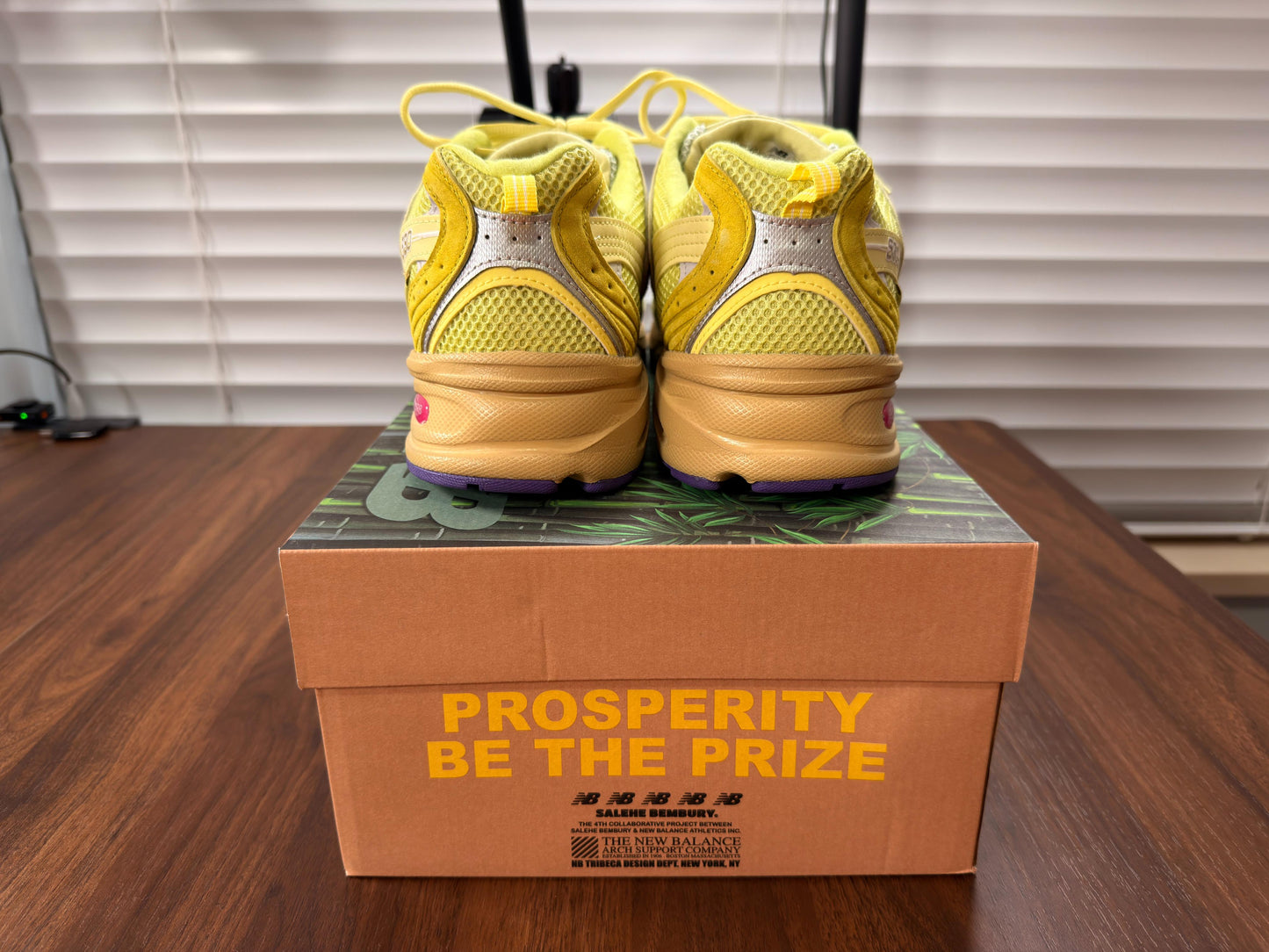 Salahe Bembury x New Balance 530 - Size 14